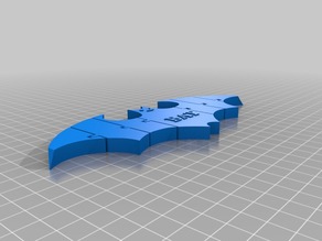 Flexi Bat 3D model