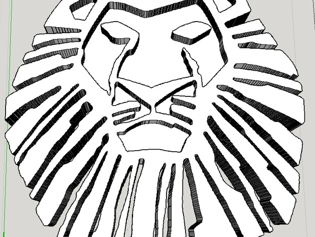 Lion King Musical Logo (10cmx10cm)