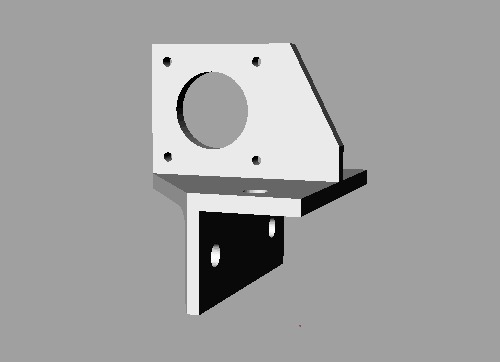 Y motor mount for Anet AX8