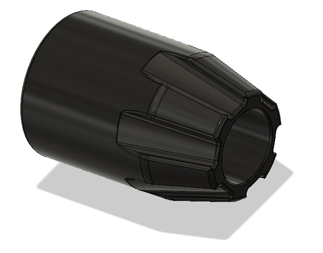 Makita LXT sander to Henry Hoover adaptor (37-22mm)
