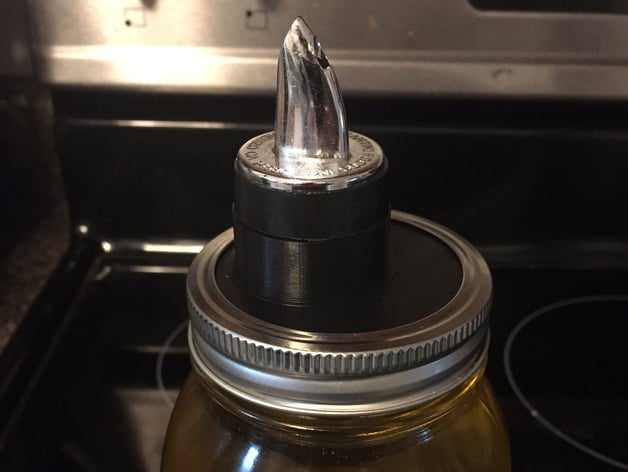 Mason Jar Pour Spout Adapter
