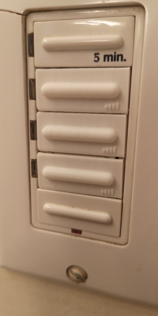 Replacement Bathroom Timer Button