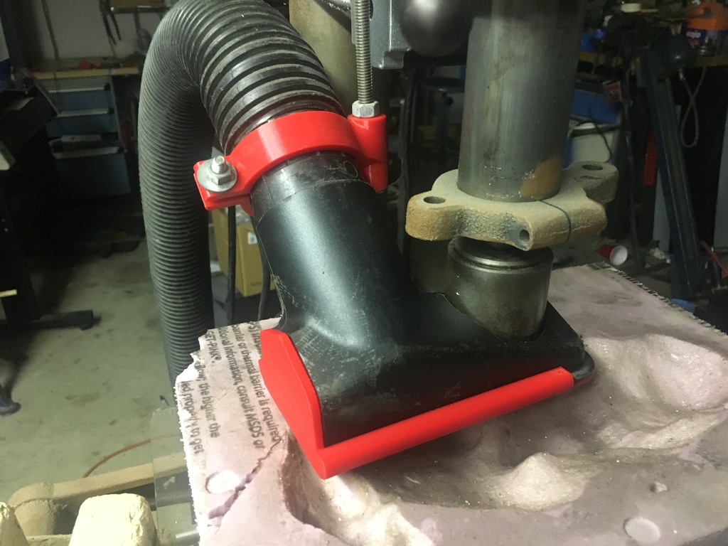 Shop vac dust collection accessory