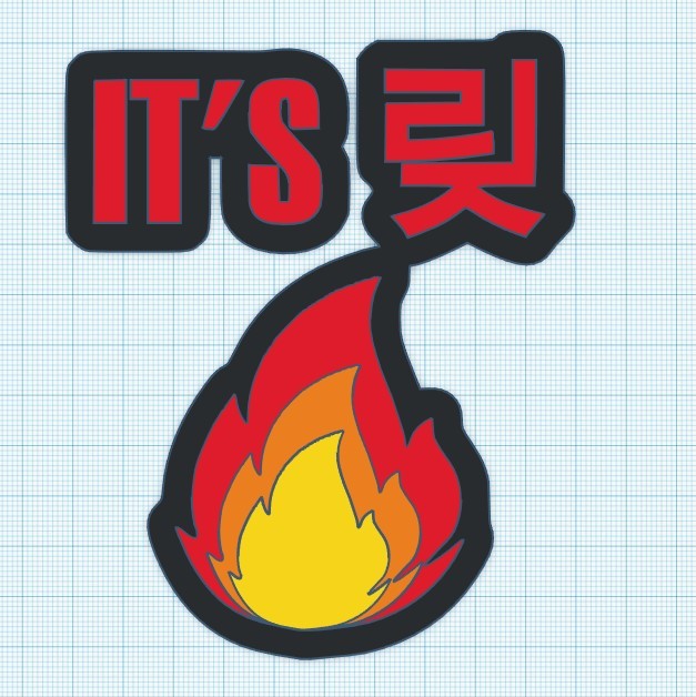 It's Lit (Korean Hangul)