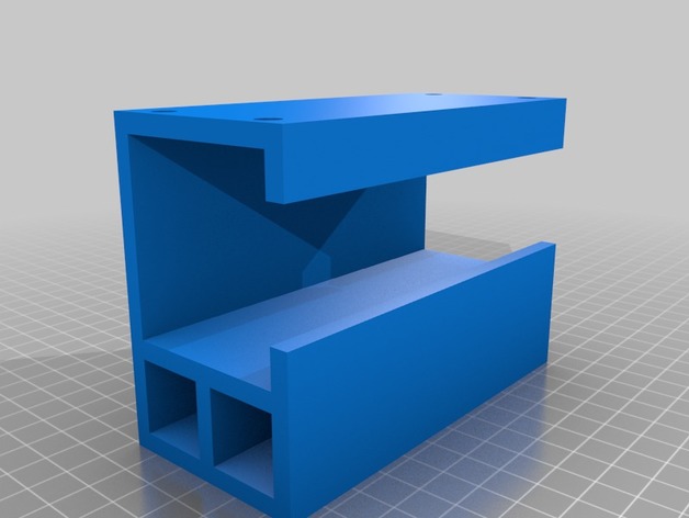Under Desk Laptop Charger Holder Mkii By T Green Thingiverse