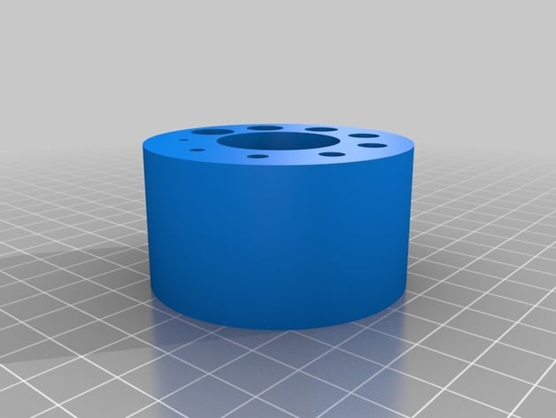 Tap or Drill Guide Block (parametric, center hole added)