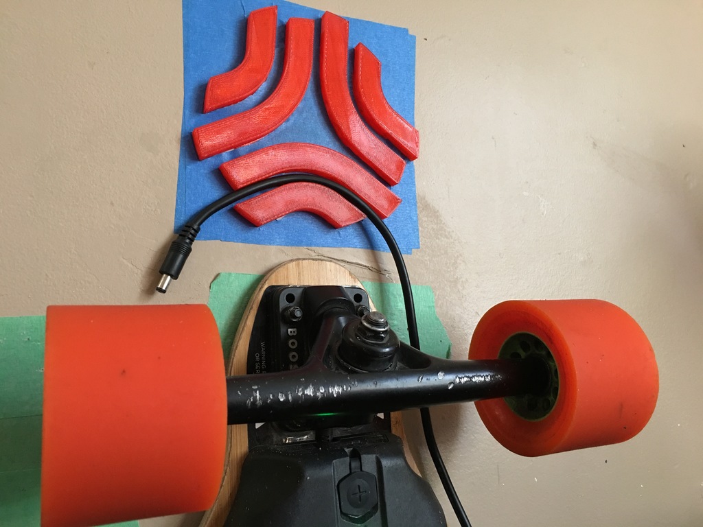 Boosted Board Logo Charger Cable Holder