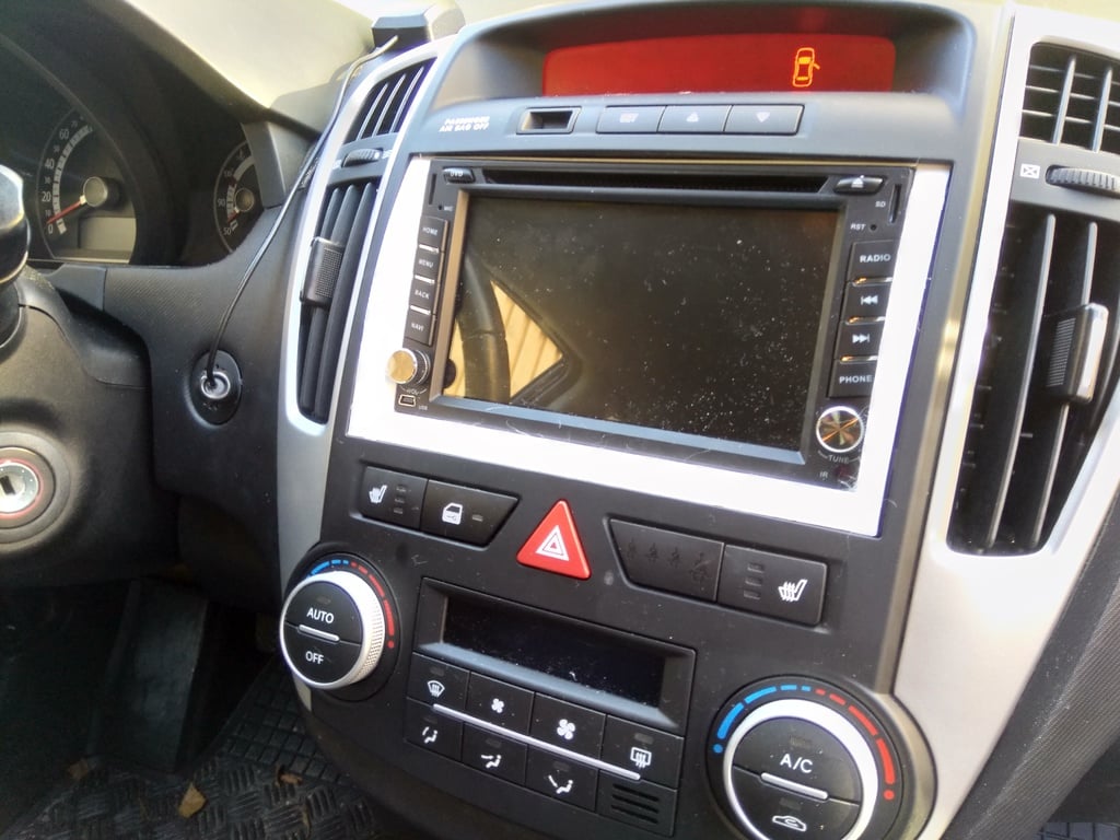 Kia Ceed faceplate for 2din car audio