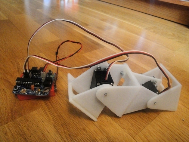 ArduSnake: Arduino Modular Snake Robots Library