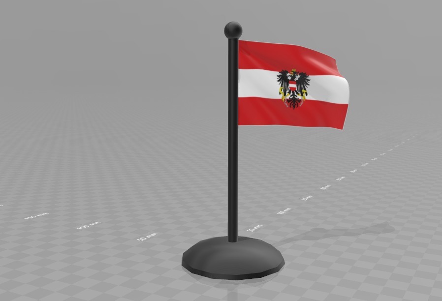 Austria Flag color printable