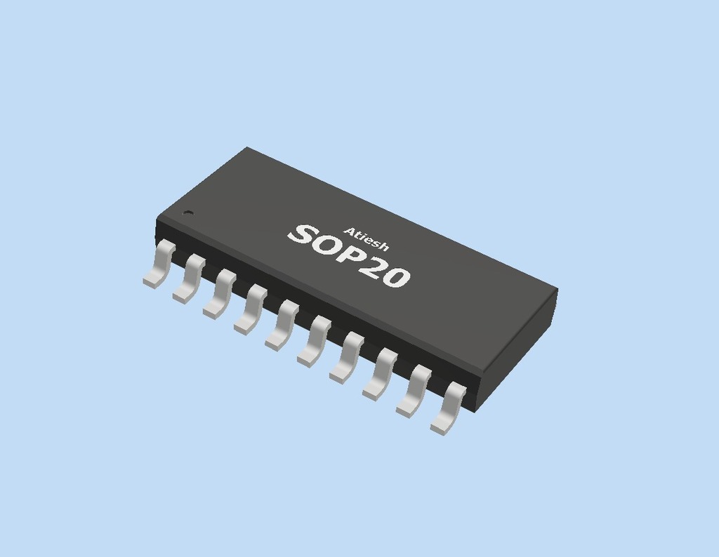 Model - SOP20 IC Package