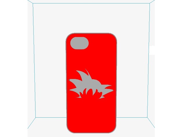 Customized iPhone 5 Cell Phone Case Goku