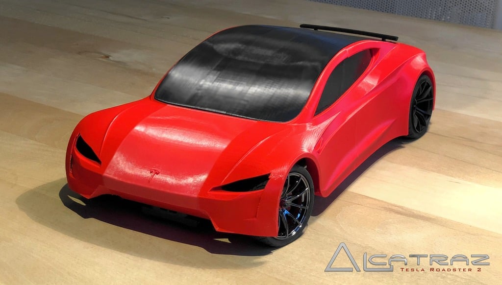 Tesla Roadster 2.0 RC-Car by Alcatraz 