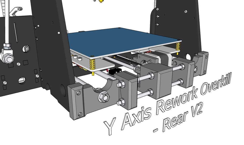 Anet A8 Y-Axis Rework Overkill