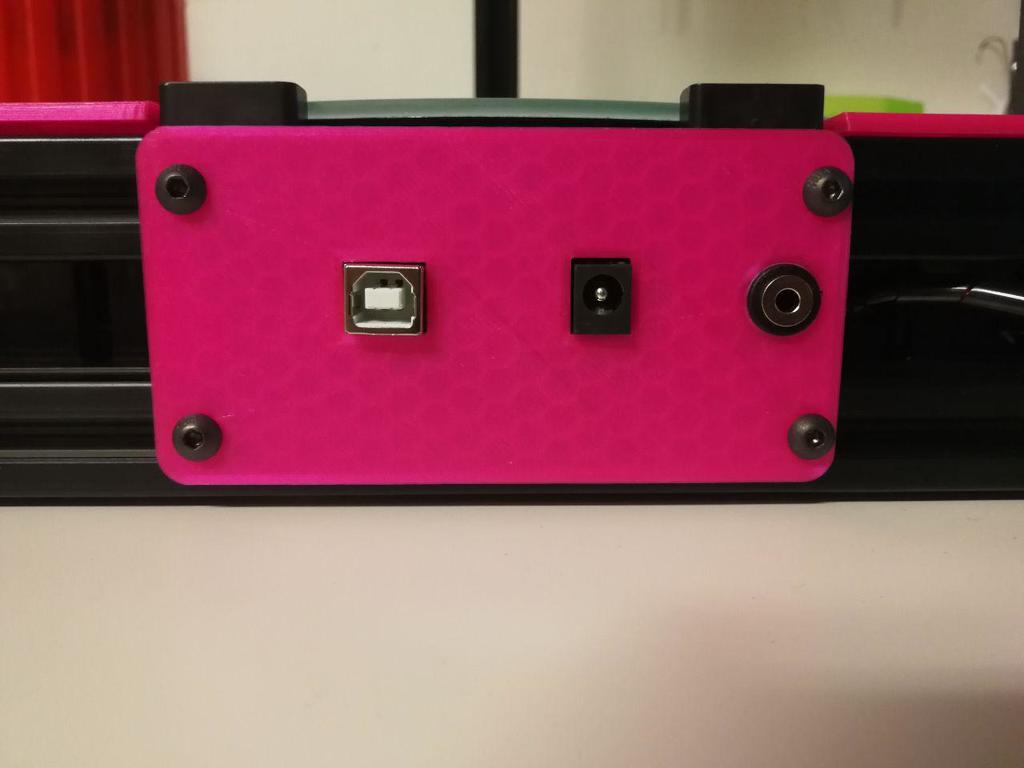 Anycubic Delta Mini faceplate for EZBed