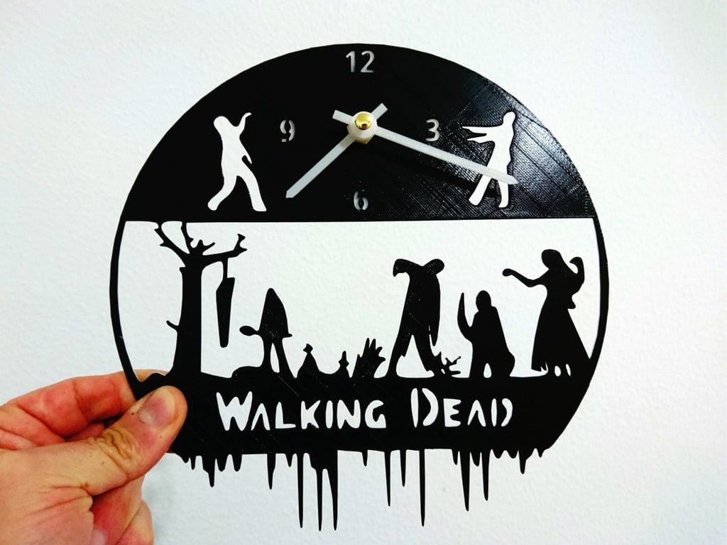 The Walking Dead Clock