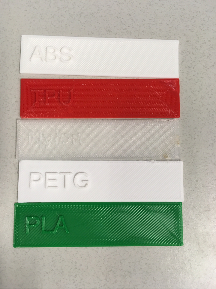 Material Test Strips
