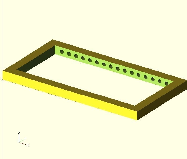 Parametric Filament Frame