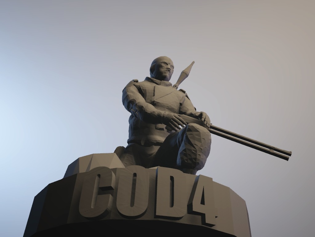 COD4 Bad Guy monument