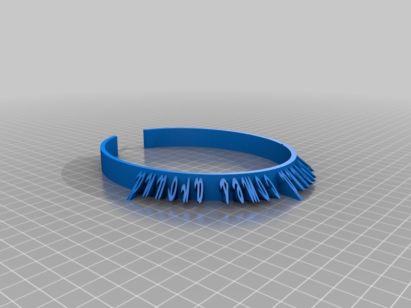Hairband with text customizer