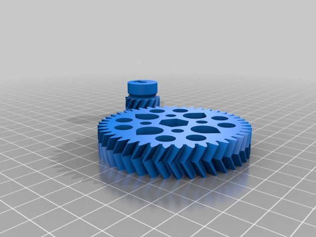 Herringbone gears for ROBO 3D