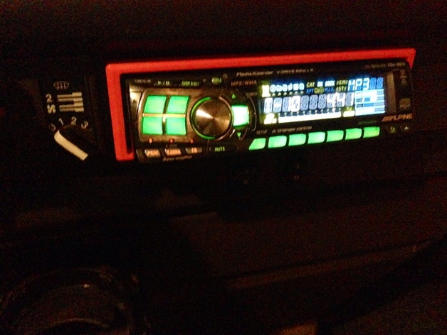 JVC Car Stereo Faceplace Replacement