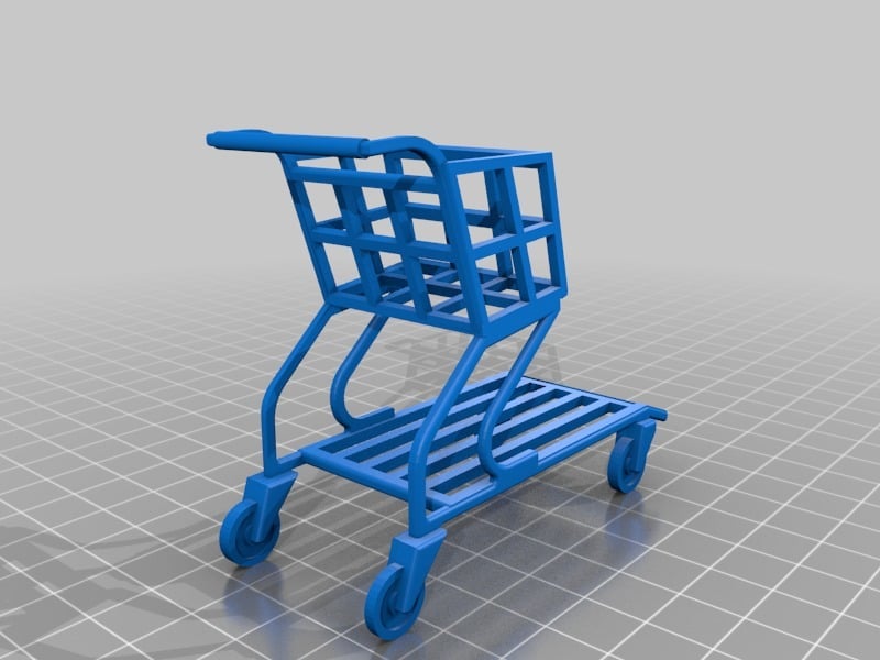 Flatbed Shopping Cart