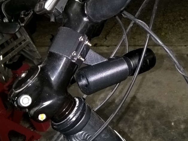 Bike Flashlight Holder