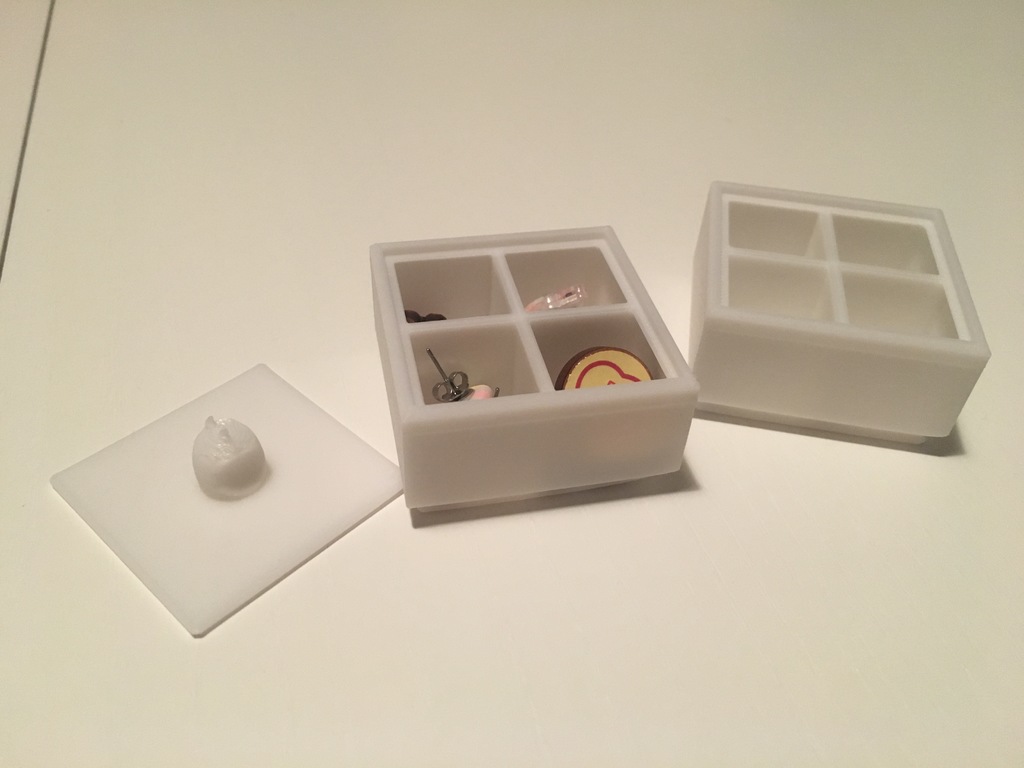 Snapfit and Stackable Jewelry Boxes (Various Sizes)