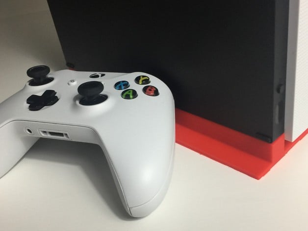 Xbox One S Vertical Stand By Lamiskin Thingiverse