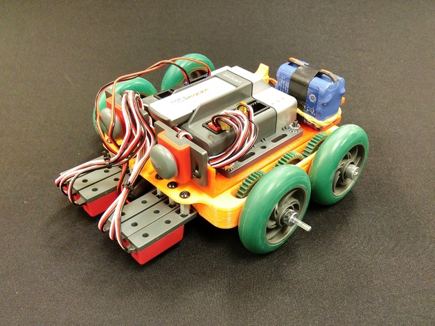 3DEZ VEX Line Follower Chassis Robot