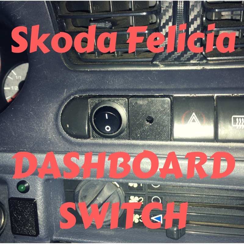 Skoda Felicia dashboard switch / LED 