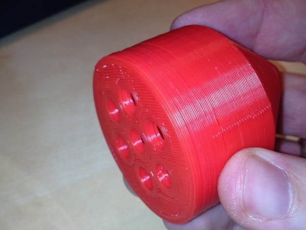 3D printer shaker / maraca.  No gluing or beads required!