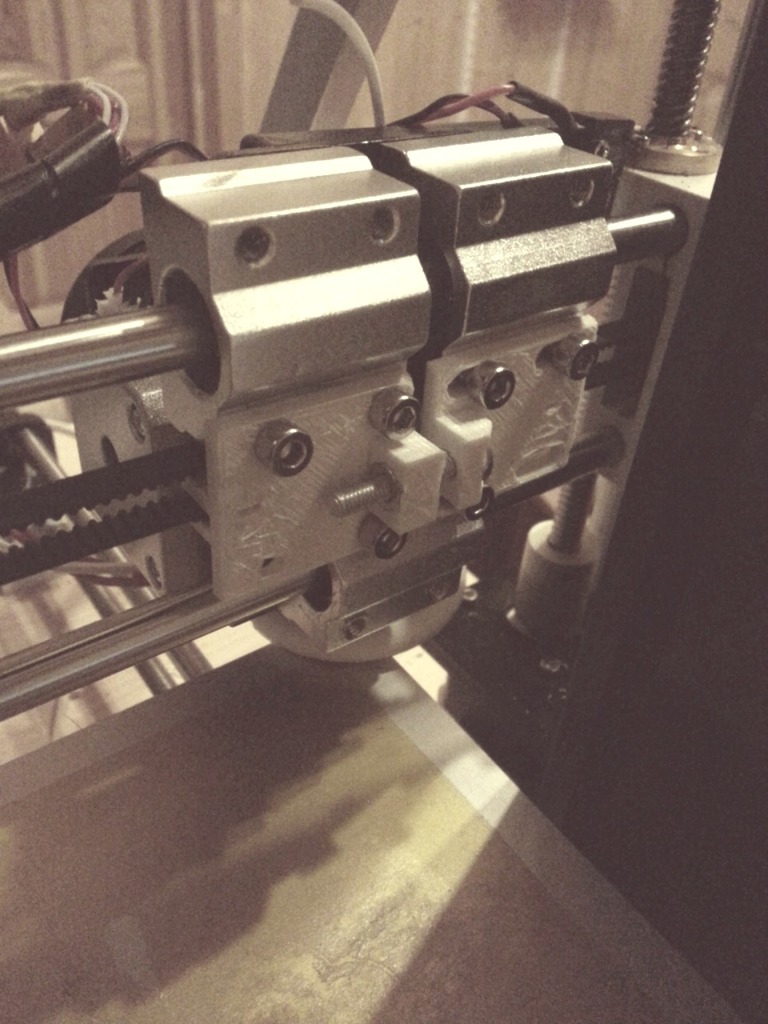 Upgrade idea "Anet A8 X Axis Belt holder" by idea04