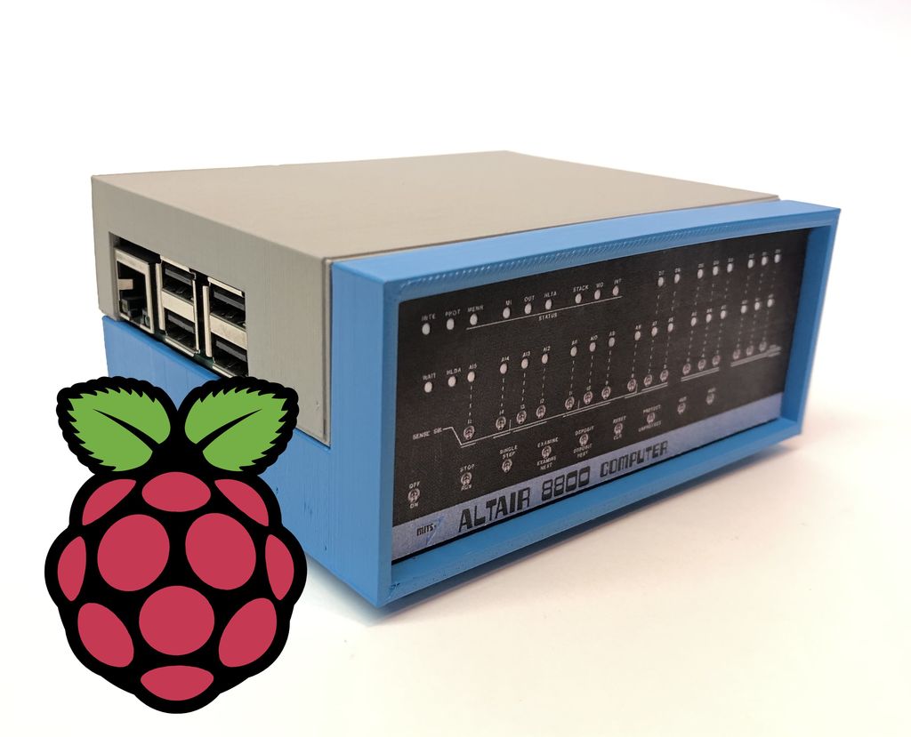 Altair 8800 Raspberry Pi 3 case