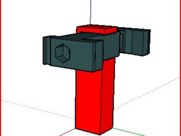 Sideways converter for Sveltema's iPhone camera clamp