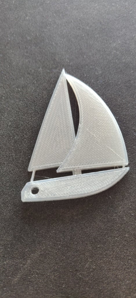 Sailing boat - key holder