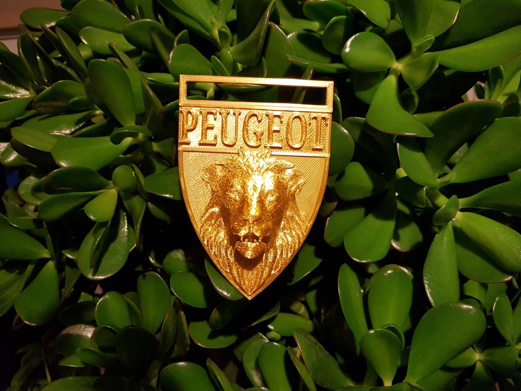 Peugeot badge 