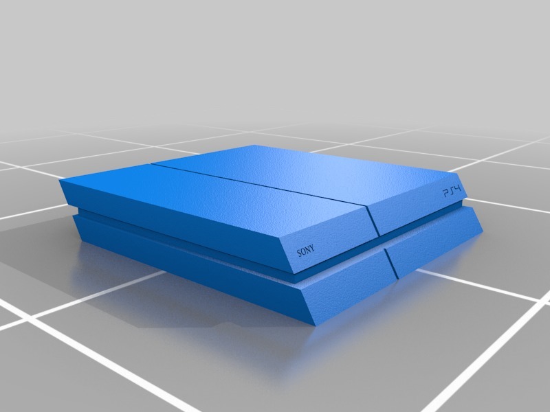 PS4 to scale model