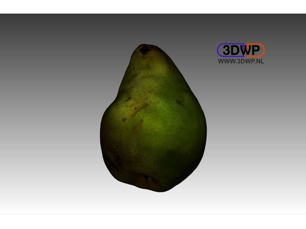 Pear (Color 3D Scan)