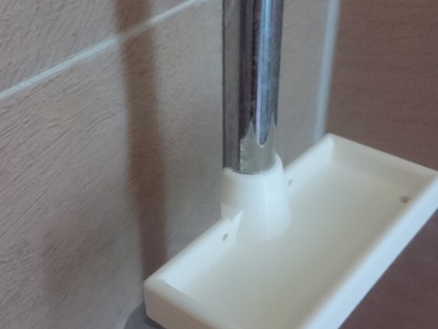 soap/razor tray 18mm rail clip