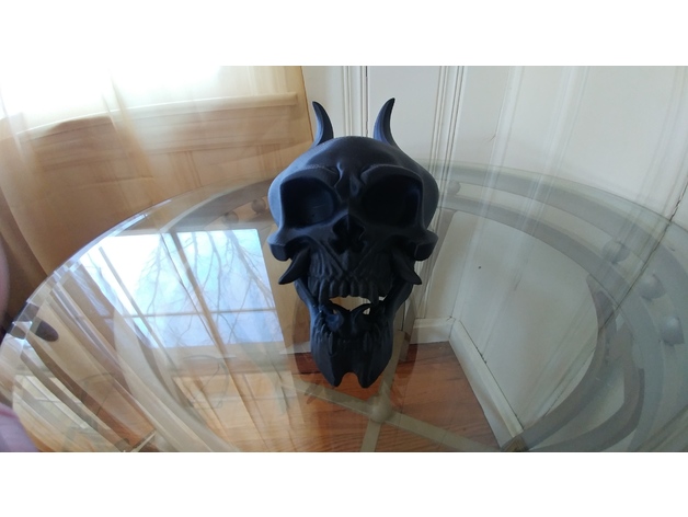 Oni Skull Without Built In Support
