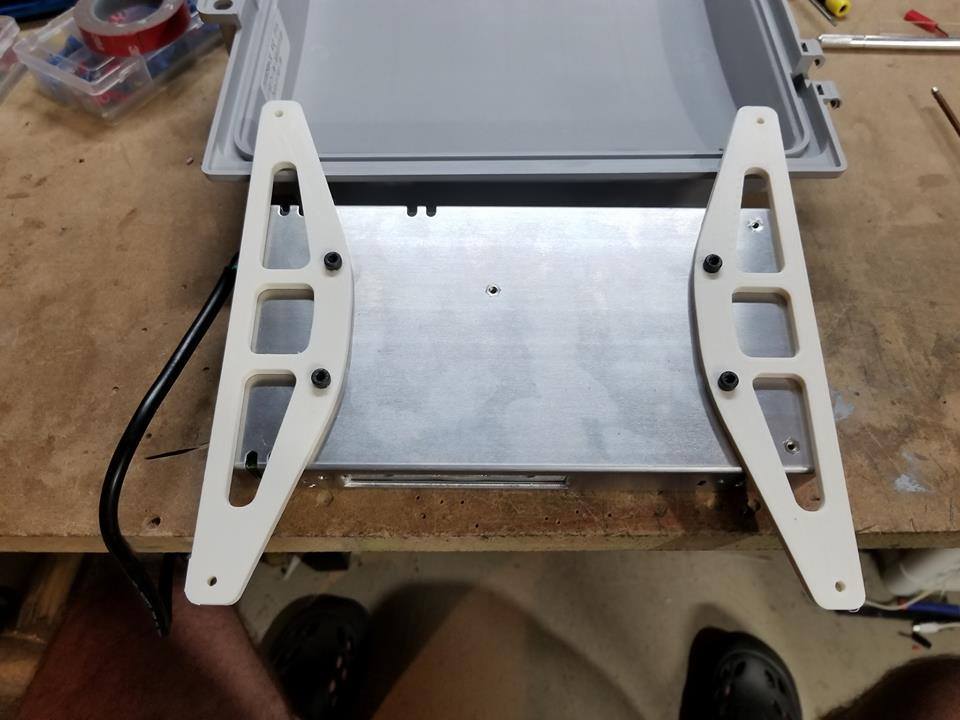 CG-1500 door power supply bracket for meanwell power supply