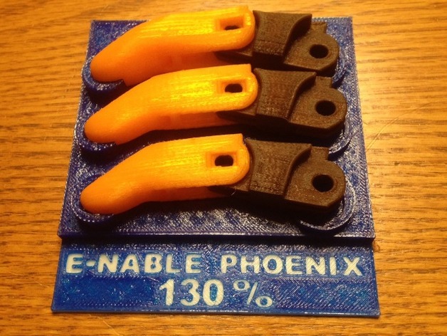 Finger/thumb assembly jig for an e-NABLE Phoenix prosthetic hand