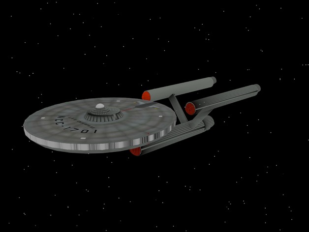 Star Trek - Original Series - Enterprise Model (Rough)