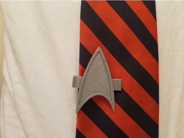 Star Trek”Voyager” Comm Badge Tie Clip