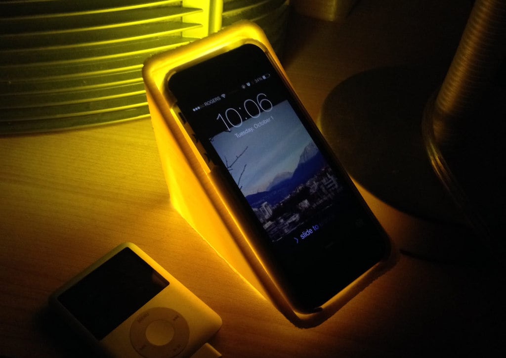 Lumen - Phone Lamp Stand
