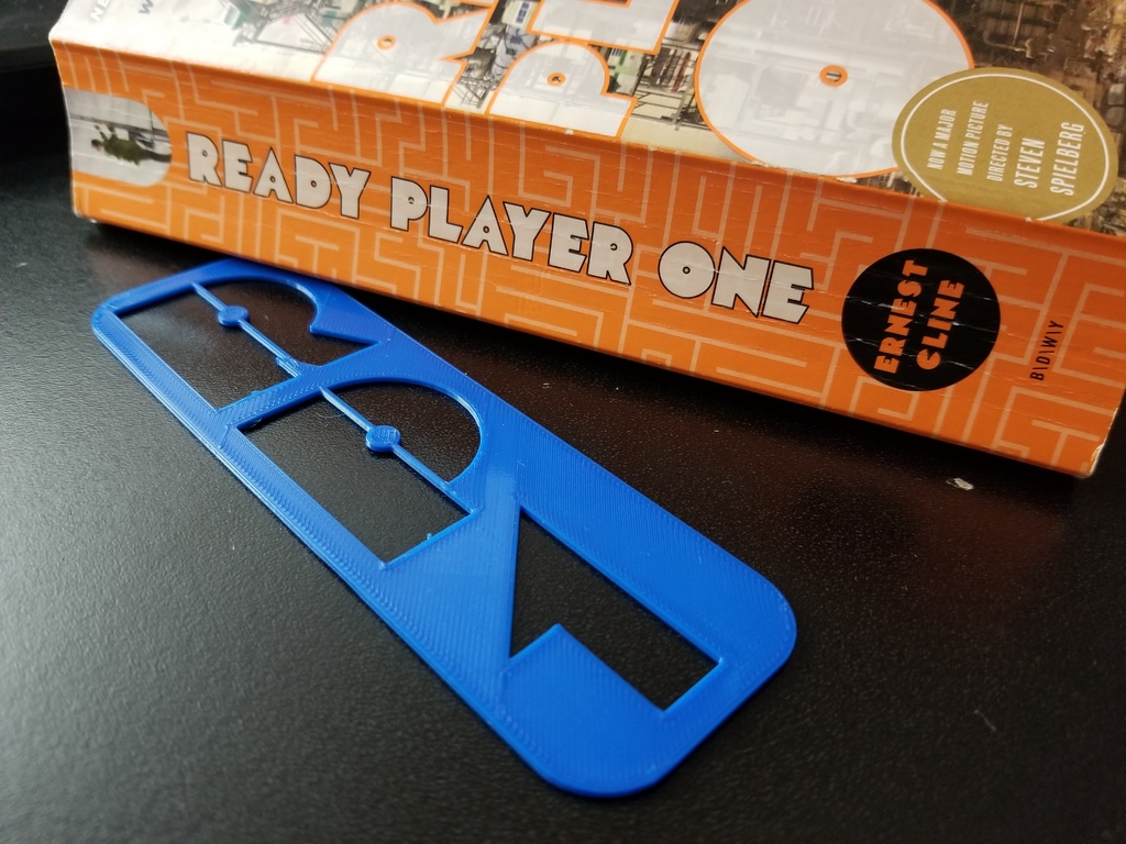 Ready Player One Bookmark