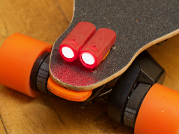 Boosted Board Mount for rear Shred Lights