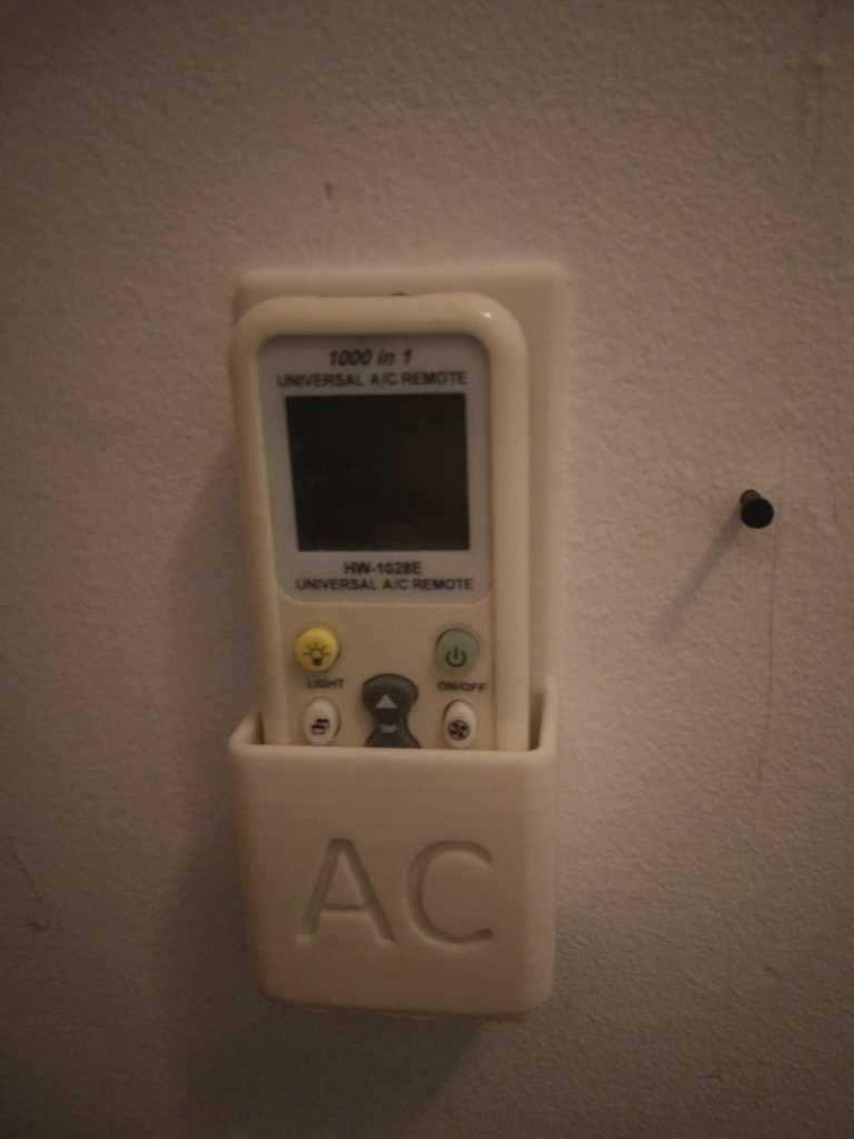 AC remote wall mount